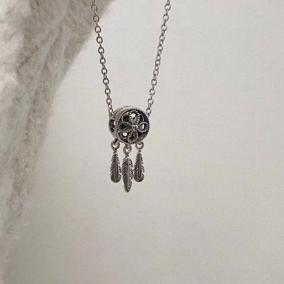NWT Pandora Dazzling Dainty Droplets Necklace NEW - Picture 5 of 5